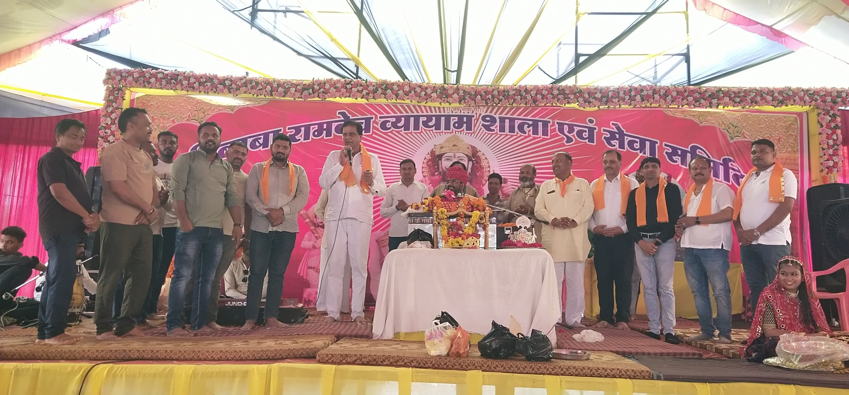  चित्तौड़गढ़ / निंबाहेड़ा - कथा का माध्यम से जो भी सीखें उसे अपने जीवन में उतारें- विधायक कृपलानी