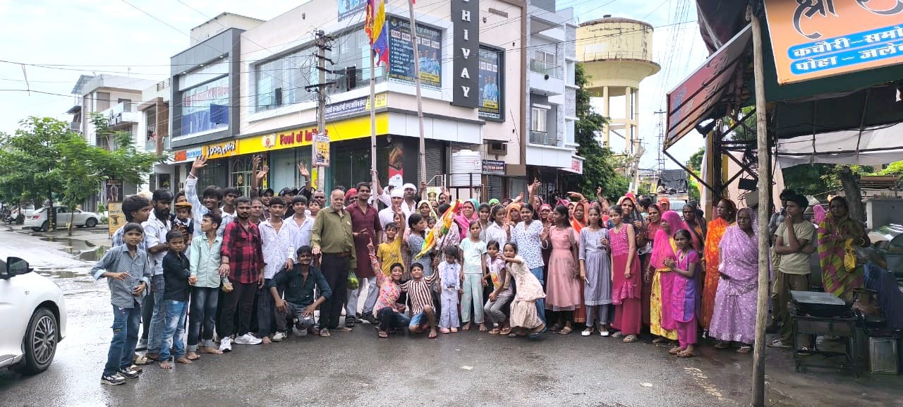  चित्तौड़गढ़ - लोक देवता बाबा रामदेव जन्मोत्सव भादवी बीज पर धूमधाम से मनाया 