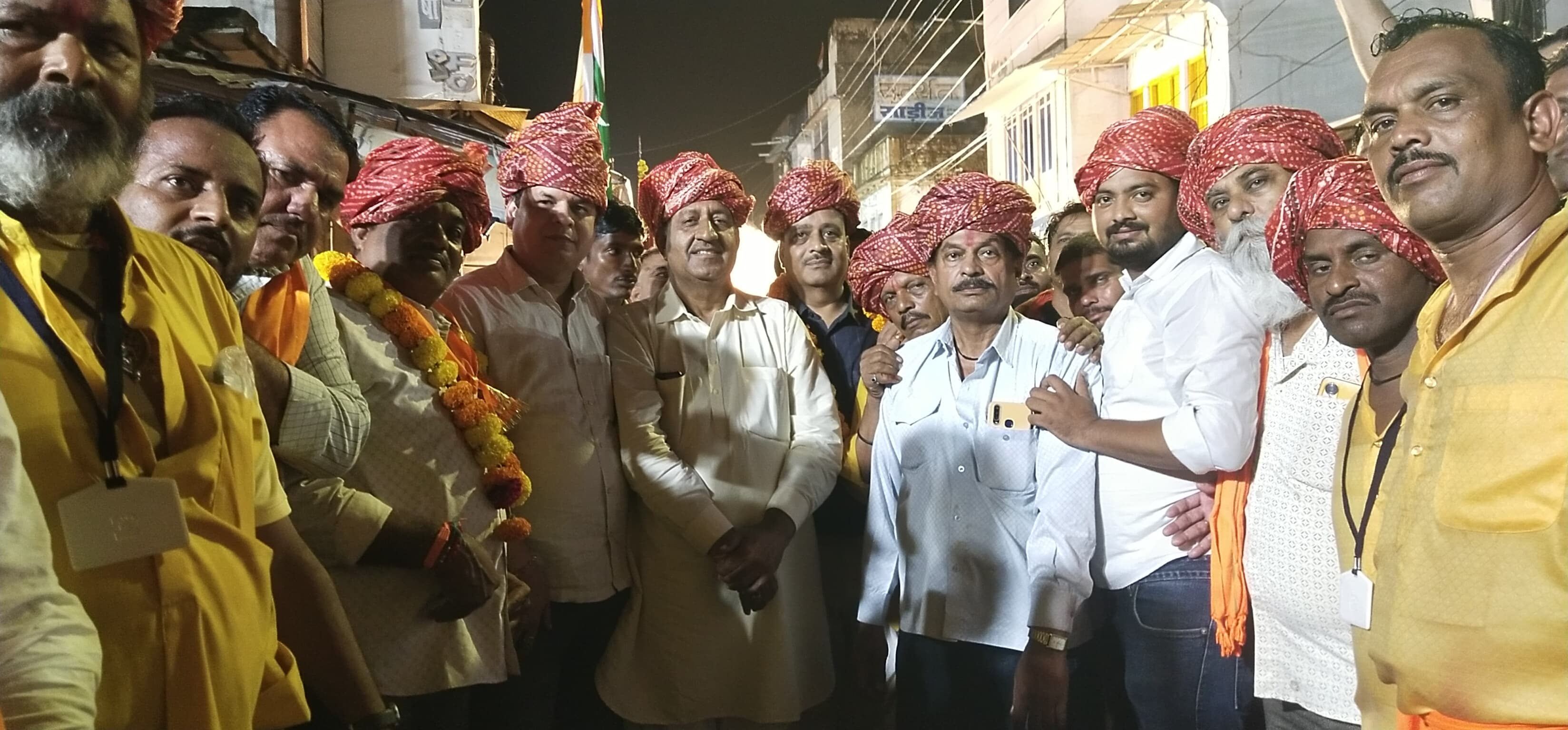 चित्तौड़गढ़ / निंबाहेड़ा - भादवी बीज पर निकला जुलूस, भाजपा नेताओं का किया अभिनंदन