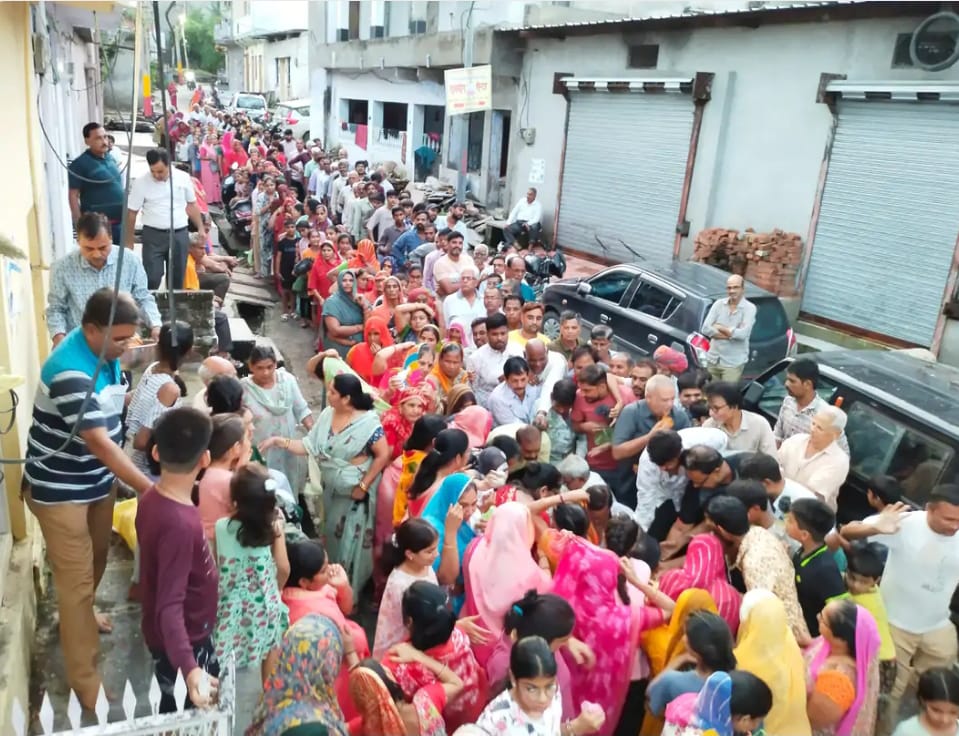  चित्तौड़गढ़ / कपासन - कपासन के काशी विश्वनाथ मंदिर में अन्नकूट महोत्सव, मालपूए का लगाया भोग