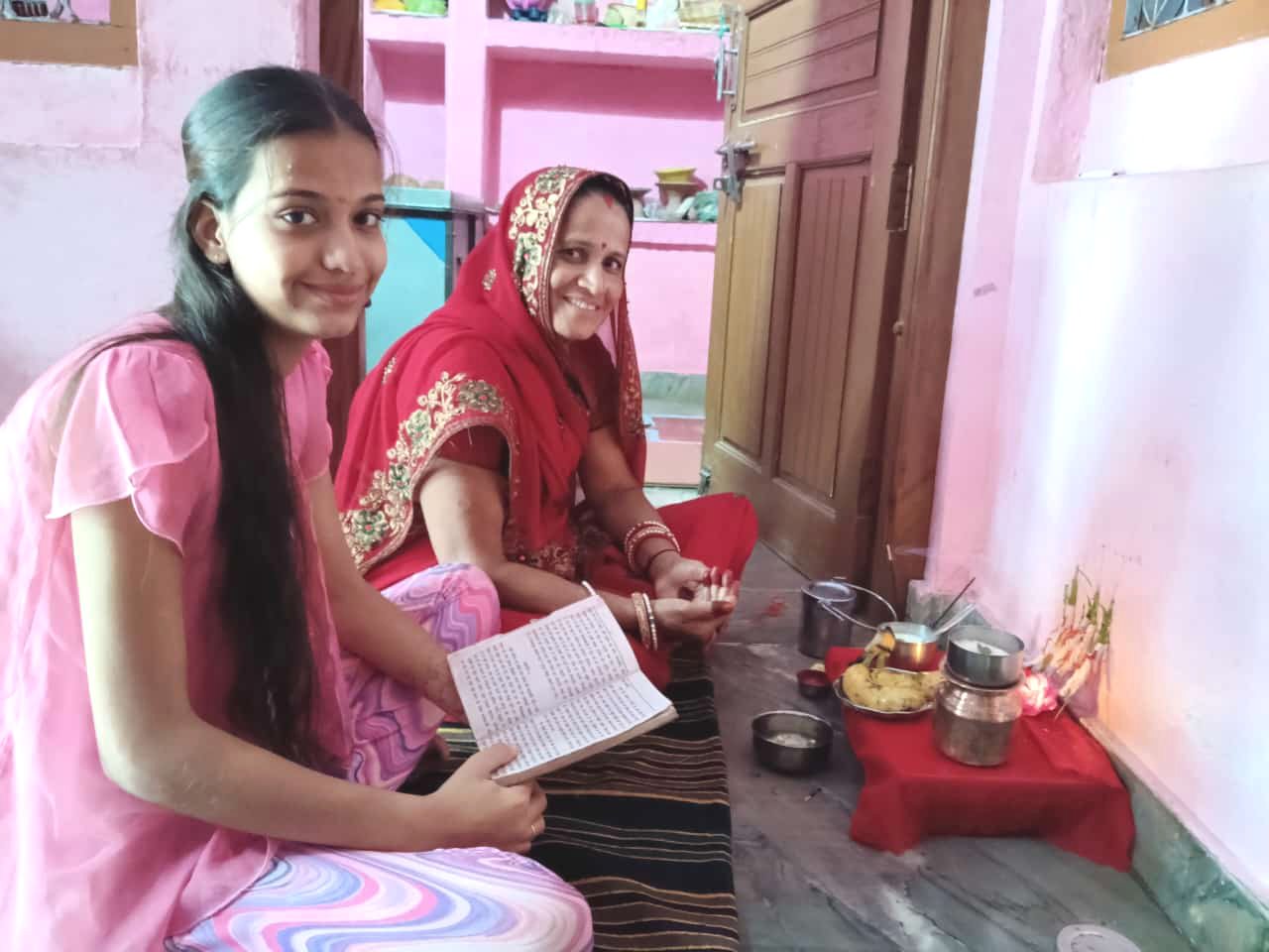  चित्तौड़गढ़ / बिनोता  - ऋषि पंचमी पर महिलाओं ने किया व्रत-पूजन, सुनी सप्तऋषियों की कथा