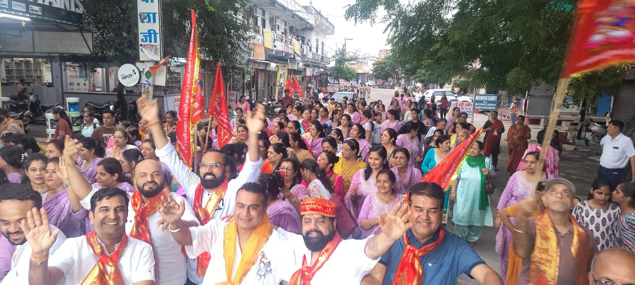 चित्तौड़गढ़ - चित्तौड़गढ़ में हर्षोल्लास से मनाया गया चालिहा पर्व समापन और झुलेलाल मंदिर का चतुर्थ पाटोत्सव