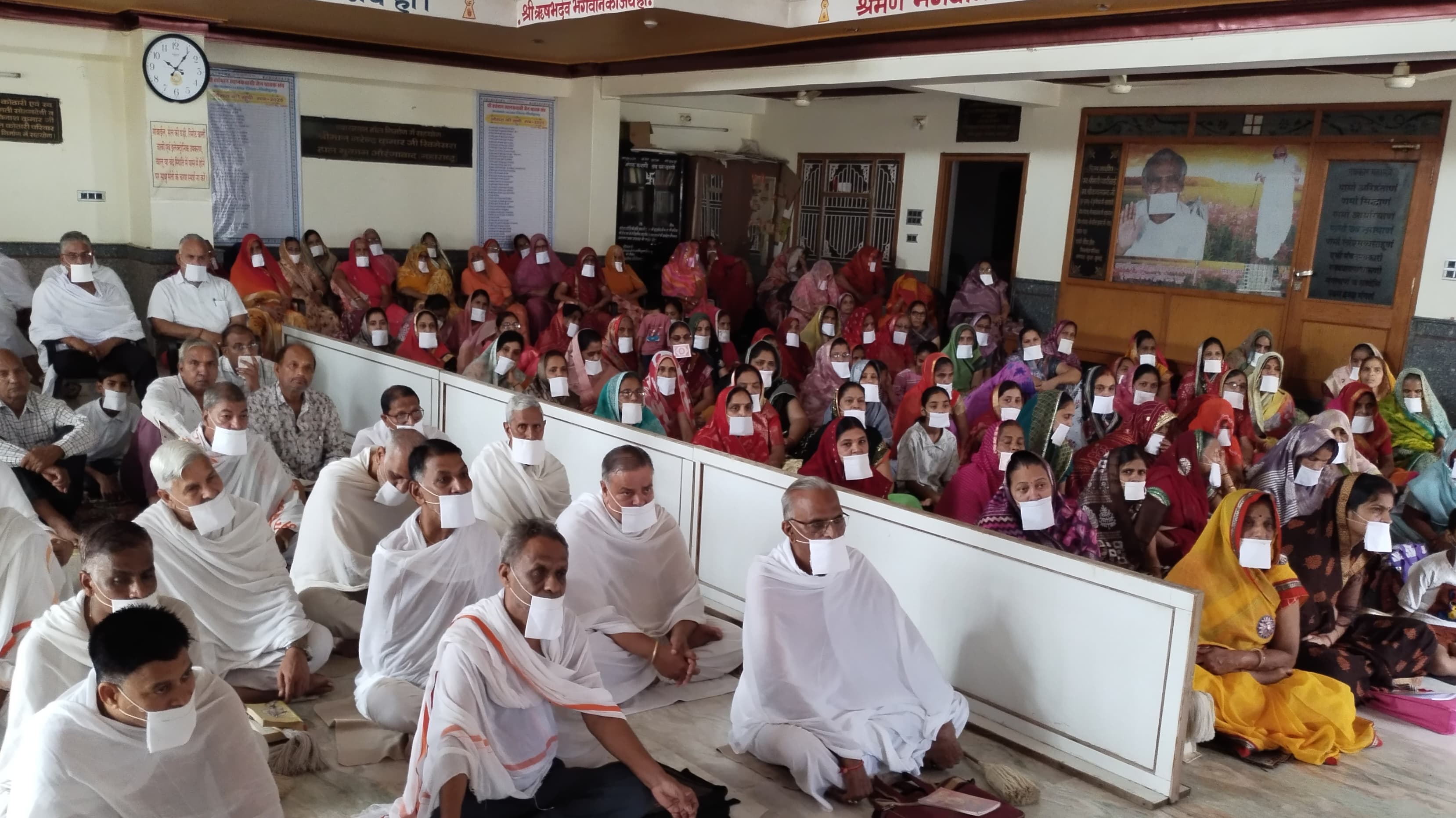 चित्तौड़गढ़ / कपासन - आचार्य जयमल जन्म जयंती समारोह एकासन व सामायिक के रूप में प्रारंभ