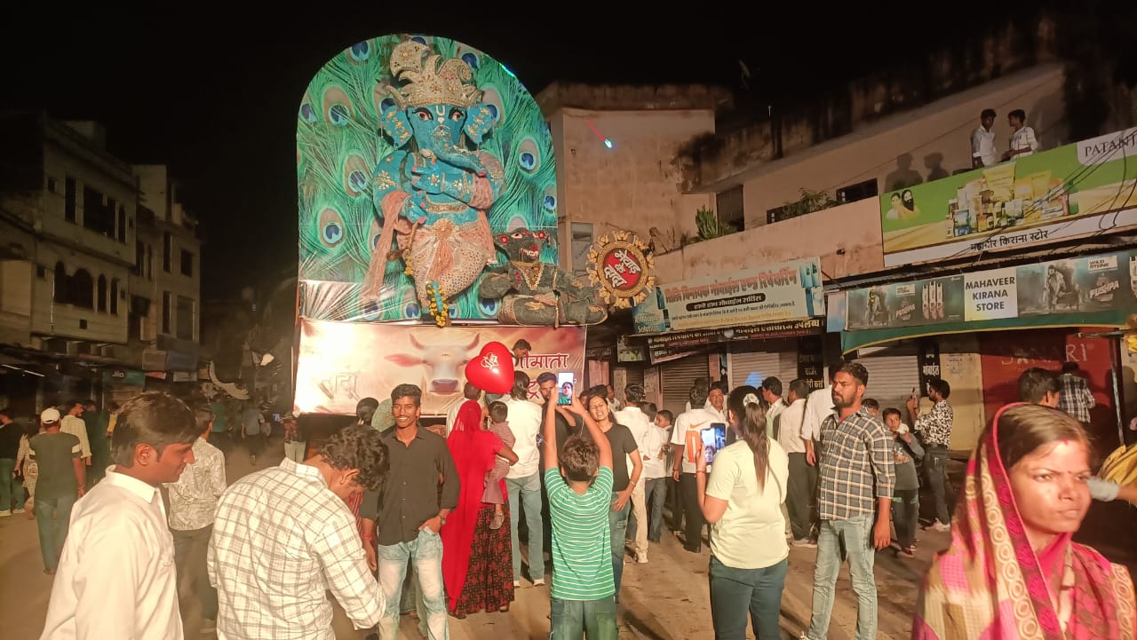 चित्तौड़गढ़ - चित्तौड़गढ़ में अनंत चतुर्दशी का चल महोत्सव शुरू