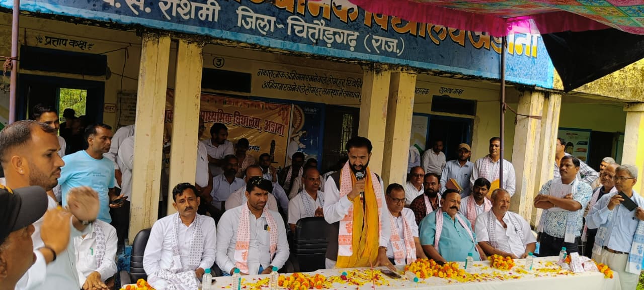 चित्तौड़गढ़ / राशमी - सरकार खेल प्रतिभाओं को आगे लाने के लिए कृतसंकल्पित - जीनगर