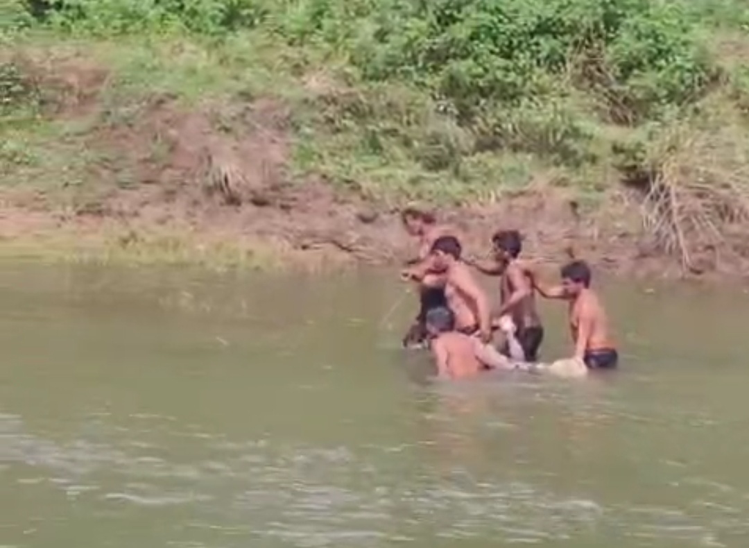 चित्तौड़गढ़ / बेंगू - बकरी चराने गए वृद्ध का फिसला पैर, नदी में डूबने से हुई मौत