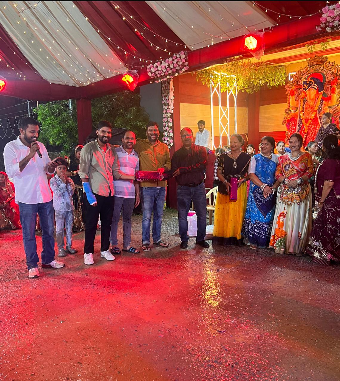 चित्तौड़गढ़ - गणपति महोत्सव में विजेताओं को पारितोषिक किए वितरण