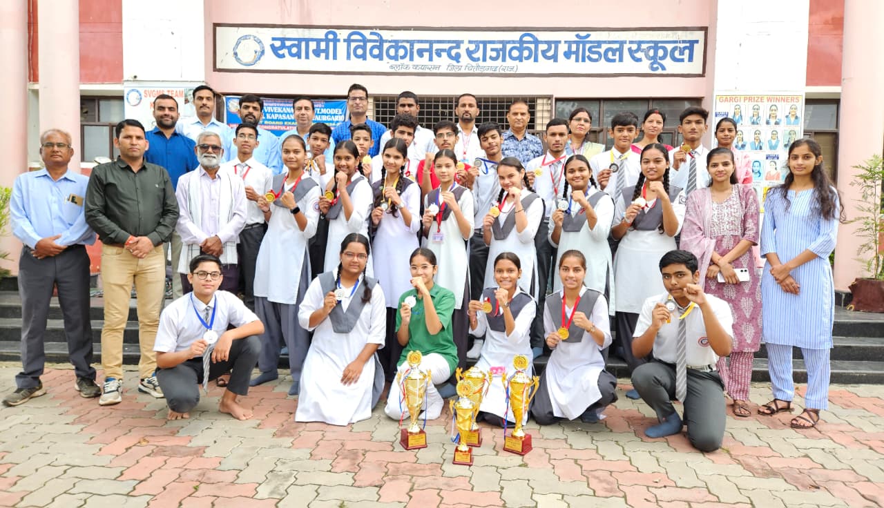 चित्तौड़गढ़ / कपासन - जिला स्तरीय खेलकूद बॉक्सिंग इवेंट में मॉडल स्कूल का एक बार फिर वर्चस्व कायम