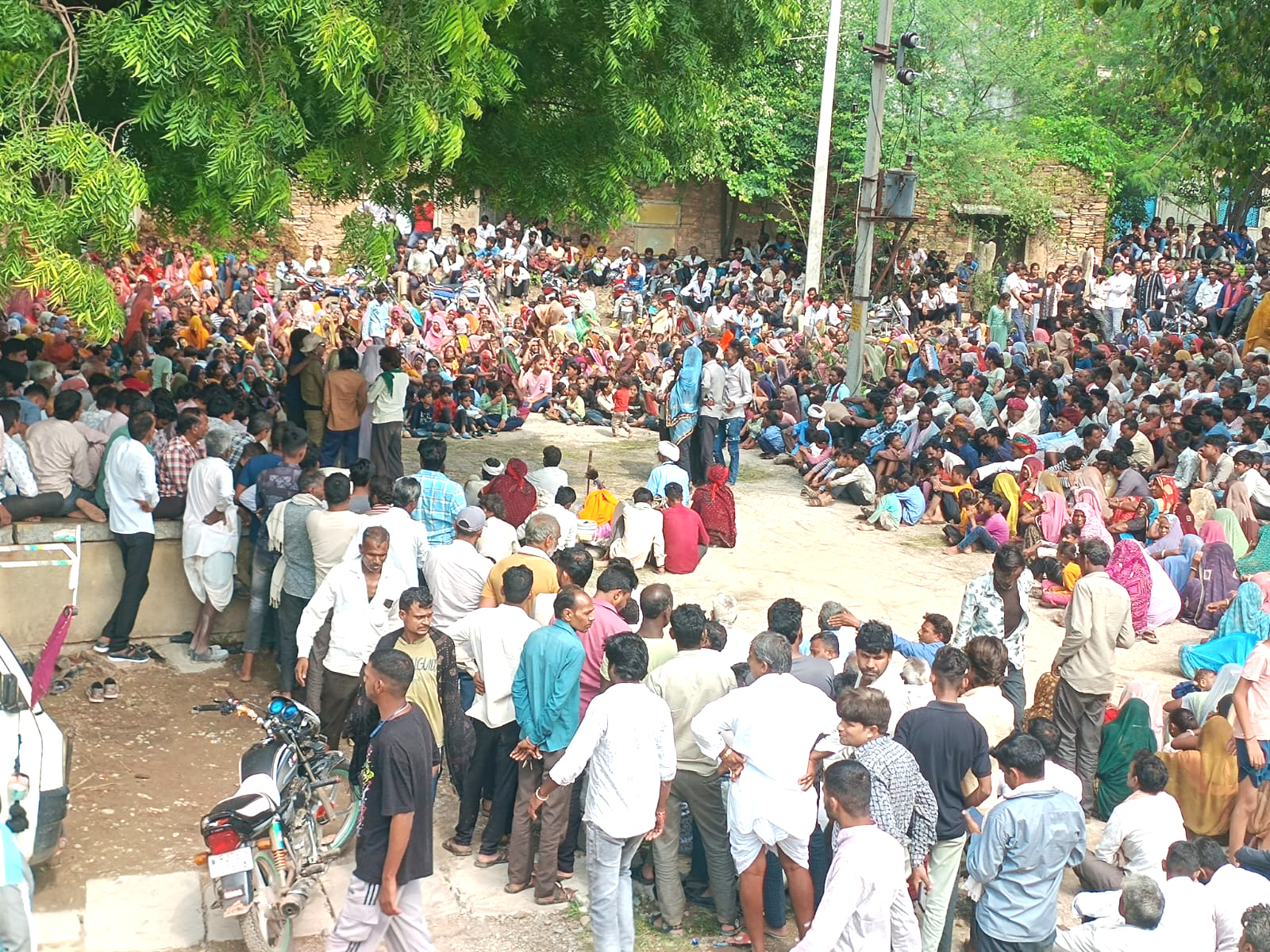 चित्तौड़गढ़ / बिनोता - भगवानपुरा में गवरी नृत्य का हुआ आयोजन