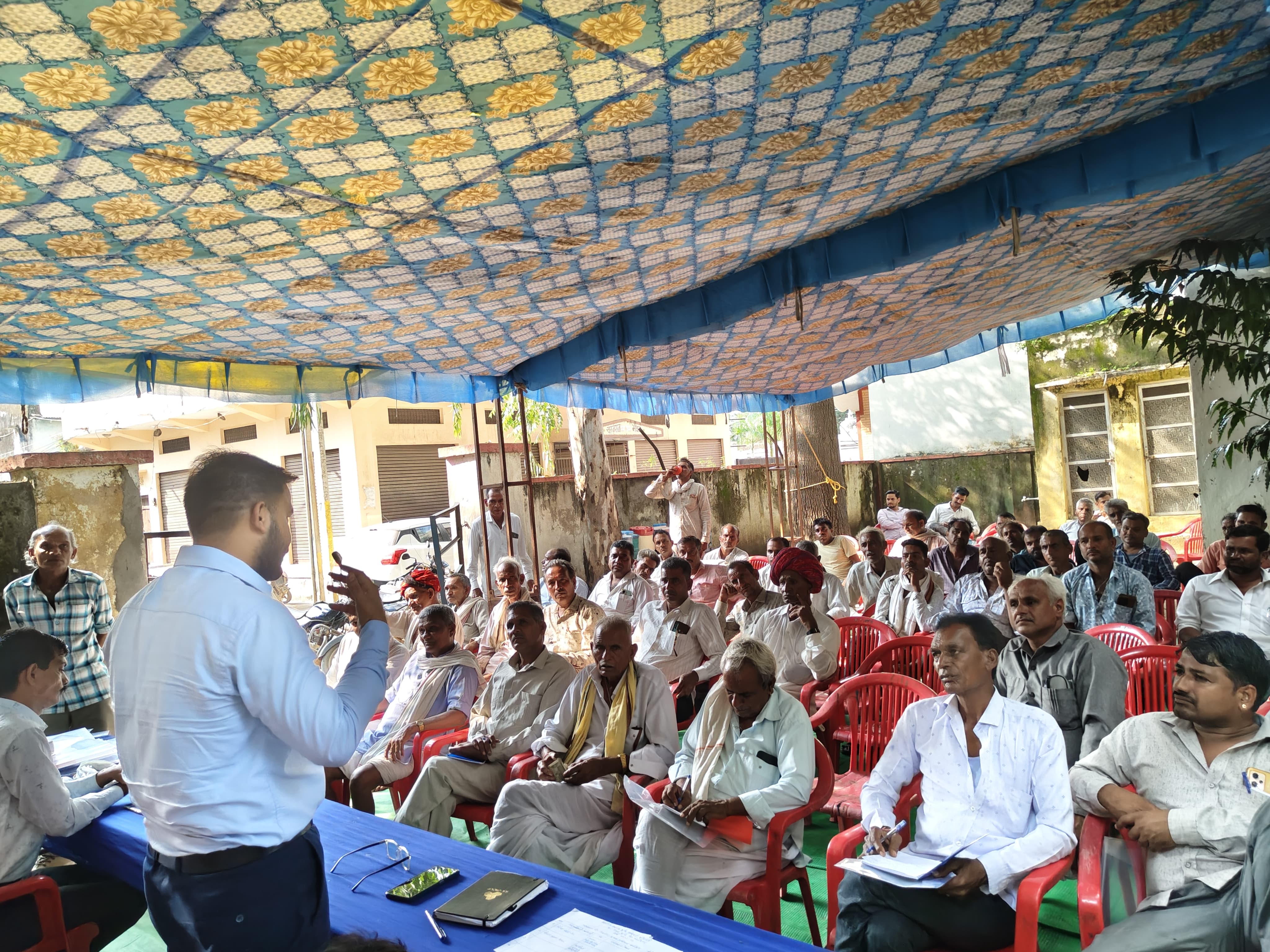 चित्तौड़गढ़ / बड़ीसादड़ी - नेशनल मिशन ऑन एडिबल ऑयल सीड योजना के तहत दो दिवसीय सोयाबीन कृषक प्रशिक्षण कार्यक्रम आयोजित