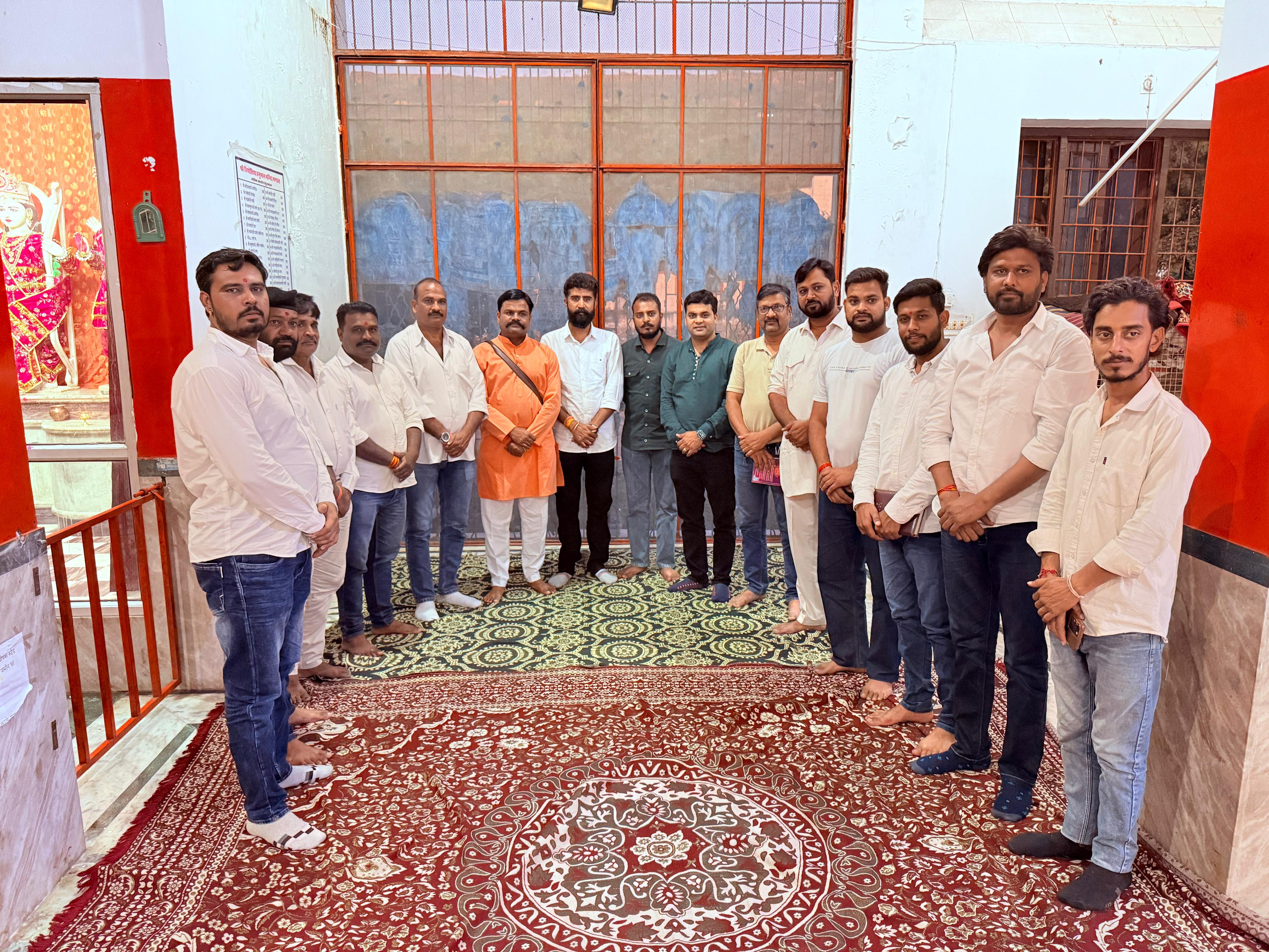 चित्तौड़गढ़ - हिंदू जागरण मंच जिला कार्यकारिणी की बैठक सम्पन्न