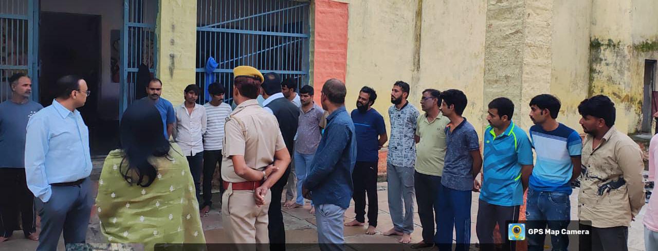 चित्तौड़गढ़ / बेगूं - उपकारागृह बेगूं का किया निरीक्षण, सभी बंदियों को विधिक सहायता क्लिनिक से जोड़ा जाएगा