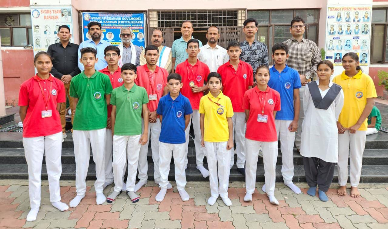 चित्तौड़गढ़ / कपासन - राज्य स्तर पर जिला टीम ने किया उत्कृष्ट प्रदर्शन, 6 मेडल किए जिले के नाम