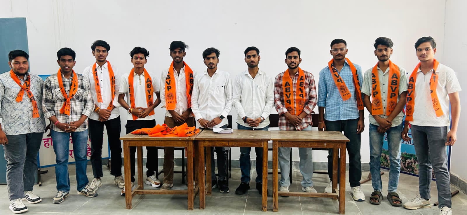 चित्तौड़गढ़ - एबीवीपी राजकीय पॉलिटेक्निक महाविद्यालय की नवीन कार्यकारिणी का हुआ गठन 