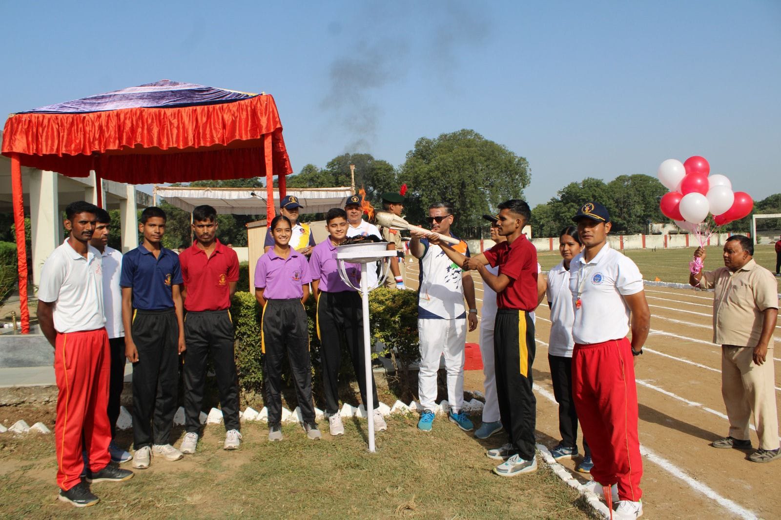 चित्तौड़गढ़ - सैनिक स्कूल में वार्षिक खेलकूद प्रतियोगिता का आगाज