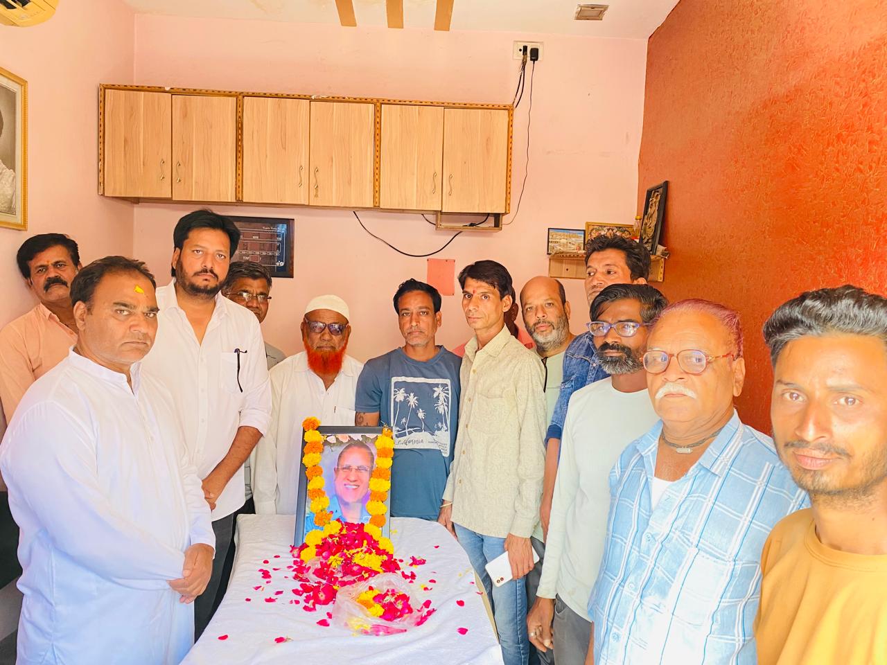 चित्तौड़गढ़ - पूर्व नेता प्रतिपक्ष रामेश्वर डूडी को दी श्रद्धांजलि