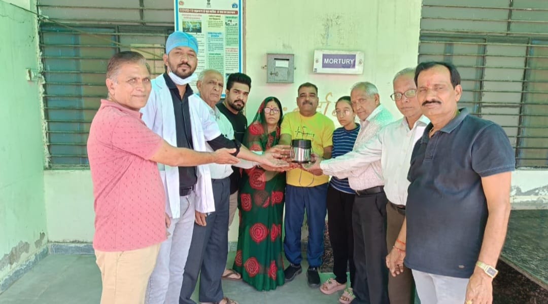 चित्तौड़गढ़ - चित्तौड़गढ़ में मरणोपरांत करवाया नेत्रदान 