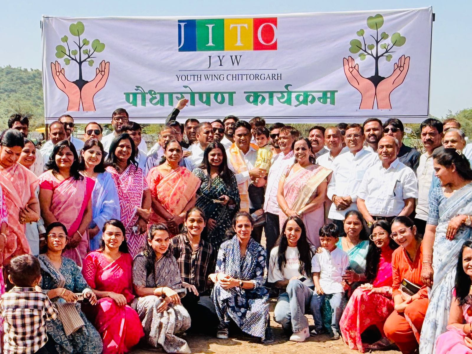 चित्तौड़गढ़ - चित्तौड़गढ़ में जीतो युथ विंग की पर्यावरण और गौ सेवा में सराहनीय पहल