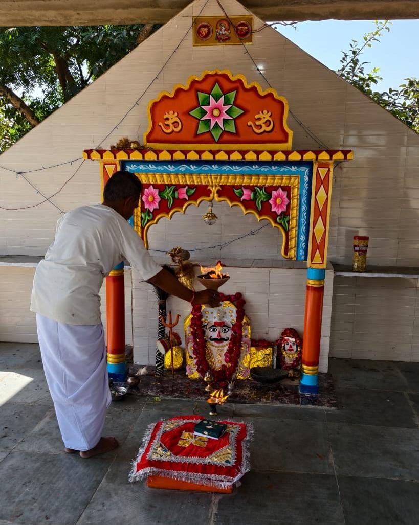 चित्तौड़गढ़ / निंबाहेड़ा - श्री निमड़िया भैरव देव पर कालाष्टमी के अवसर पर महा आरती का आयोजन