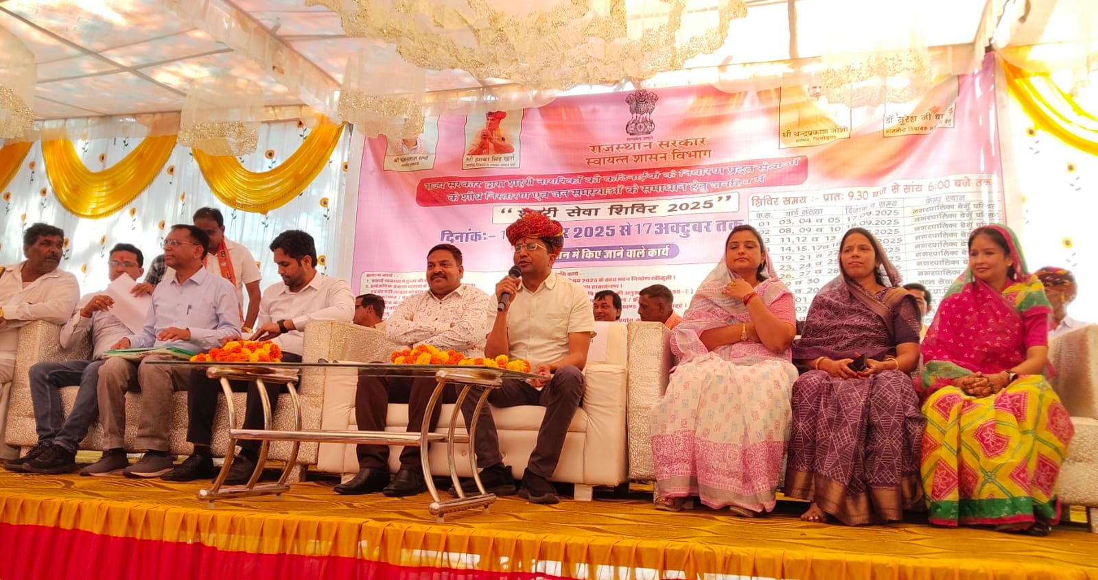 चित्तौड़गढ़ / बेगूं - भाजपा सरकार में हर वर्ग का होगा काम – विधायक डॉ धाकड़