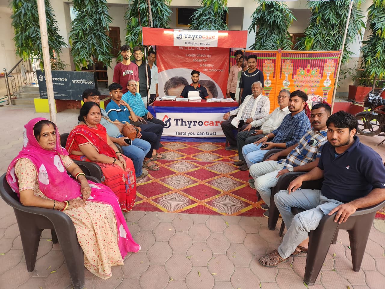 चित्तौड़गढ़ -  शिविर का मंगलवार व बुधवार को अंतिम दिन, सैंकड़ों लोग प्रतिदिन ले रहे लाभ                                          