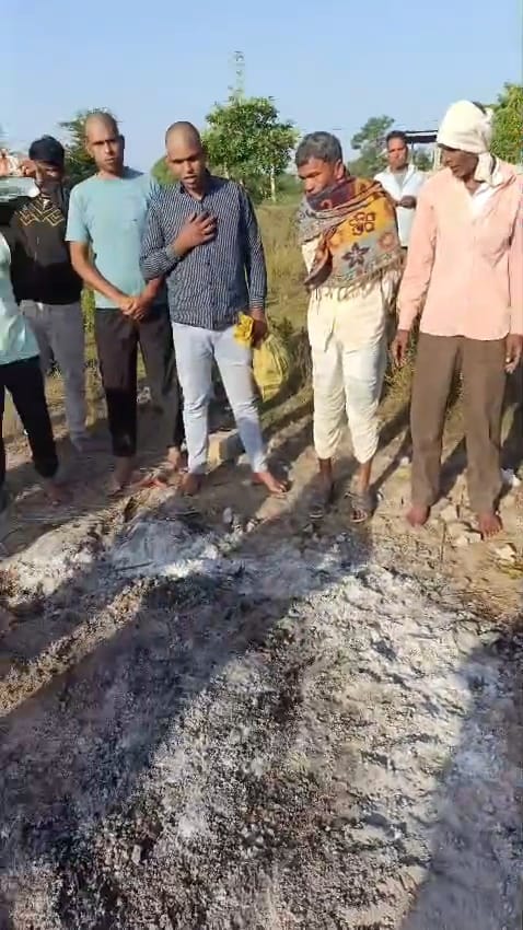 चित्तौड़गढ़ - घोसुंडा मोक्षधाम में अजीब वाक्या, परिवार के पहुंचने से पहले ही नदी में कर दिया अस्थियों का विसर्जन