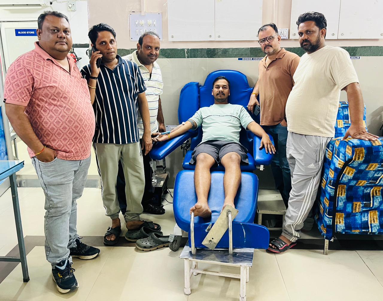 चित्तौड़गढ़ - टीम जीवनदाता के धीरज धाकड़ ने रात 12 बजे बचाई जिंदगी 