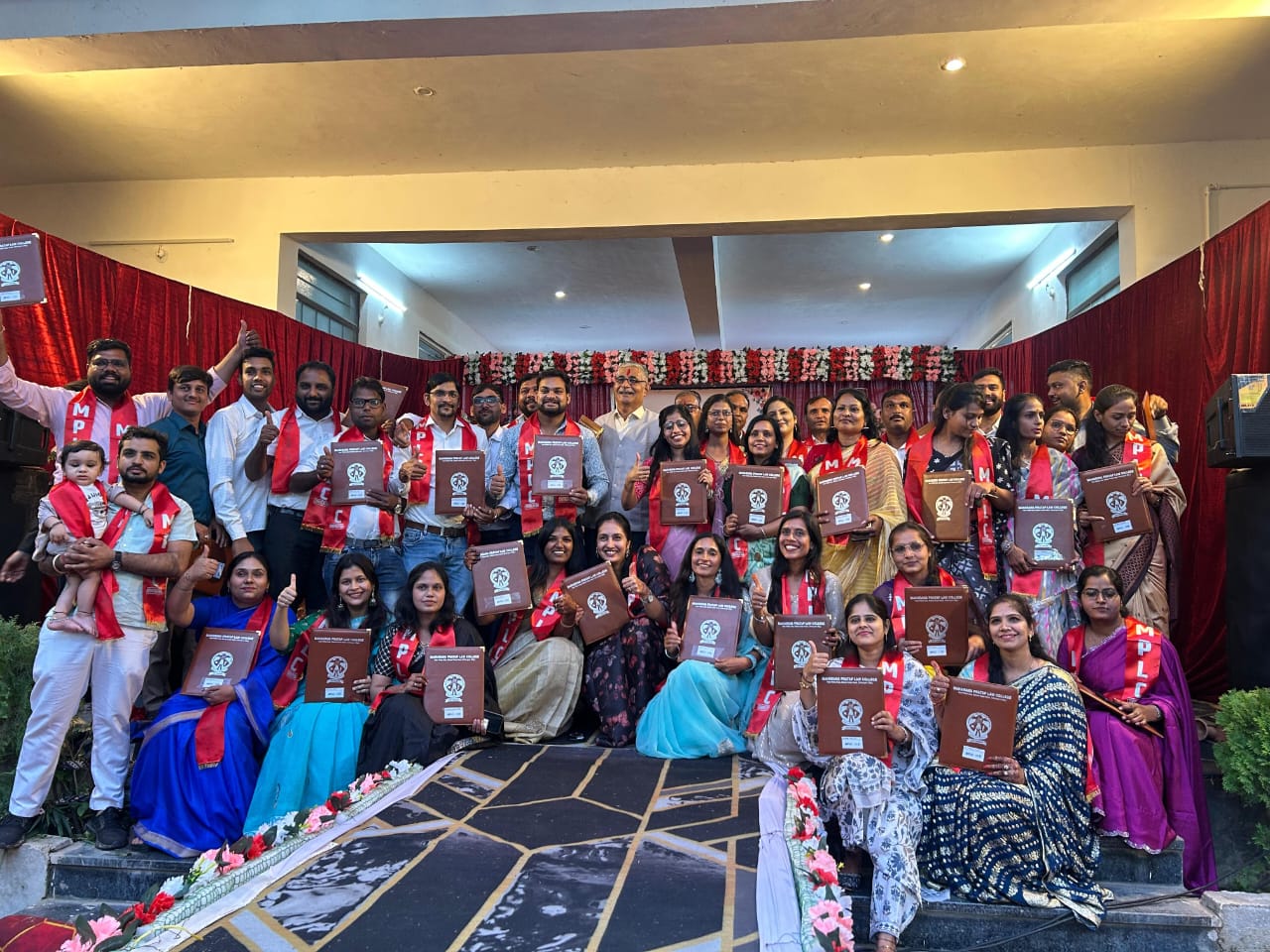 चित्तौड़गढ़ - महाराणा प्रताप विधि महाविद्यालय में हुआ डिग्री वितरण समारोह एवं वार्षिक उत्सव