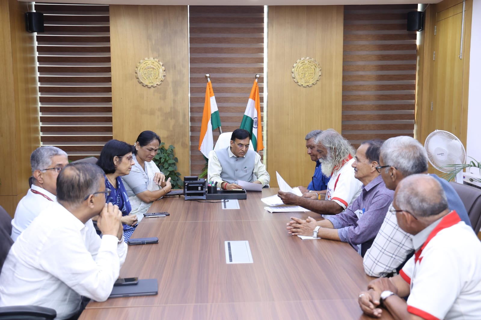 चित्तौड़गढ़ - न्यूनतम पेंशन बढ़ाने का निर्णय कैबिनेट मीटिंग में अतिशीघ्र लेंगे - श्रममंत्री