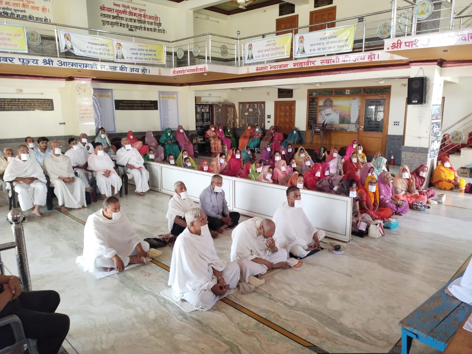 चित्तौड़गढ़ / कपासन - एकासन तप के रूप में मनाई श्रमण संघीय प्रर्वतक मदन मुनि की दिक्षा जयंती  