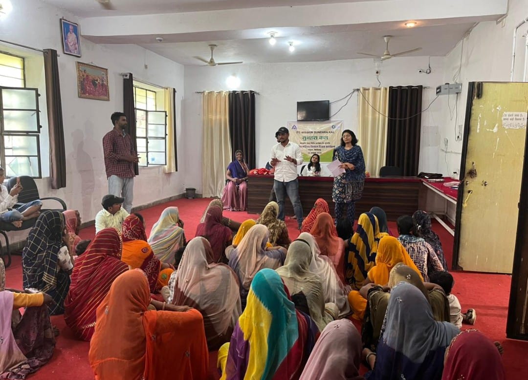 चित्तौड़गढ़ / चिकारड़ा - क्लाइमेट स्मार्ट विलेज कार्यक्रम का आयोजन भानुजा में हुआ