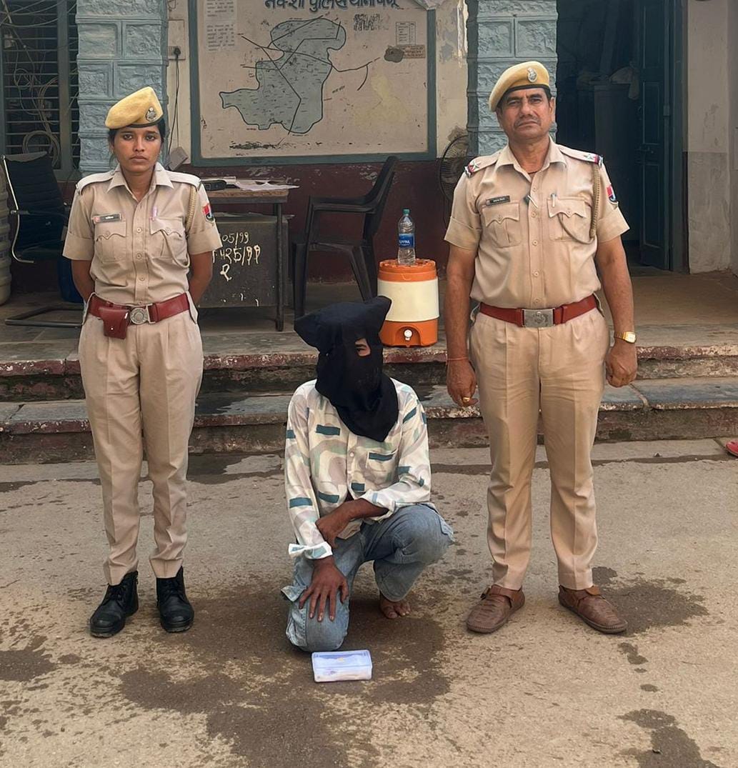 चित्तौड़गढ़ / बेगूं - वृद्ध महिला के साथ हुई लूट का खुलासा, घटना के महज आठ घंटे में आरोपी गिरफ्तार, लूटी गई चैन बरामद
