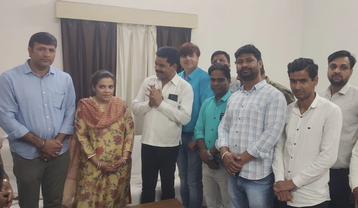 चित्तौड़गढ़ - ब्राह्मण समाज ने की आजाद पालीवाल को जिला कांग्रेस अध्यक्ष बनाने की मांग