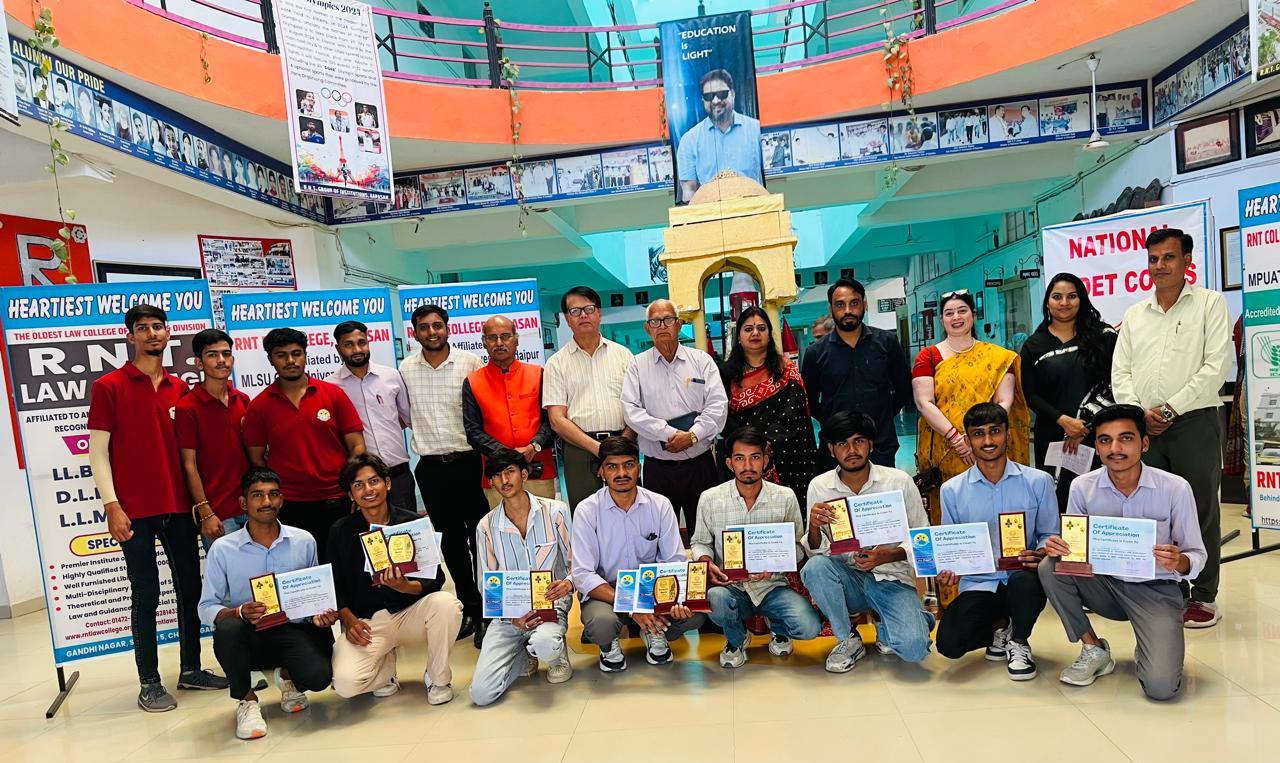चित्तौड़गढ़ / कपासन - आरएनटी में पहली बार ई-स्पोर्टस टूर्नामेंट का सफल हुआ आयोजन