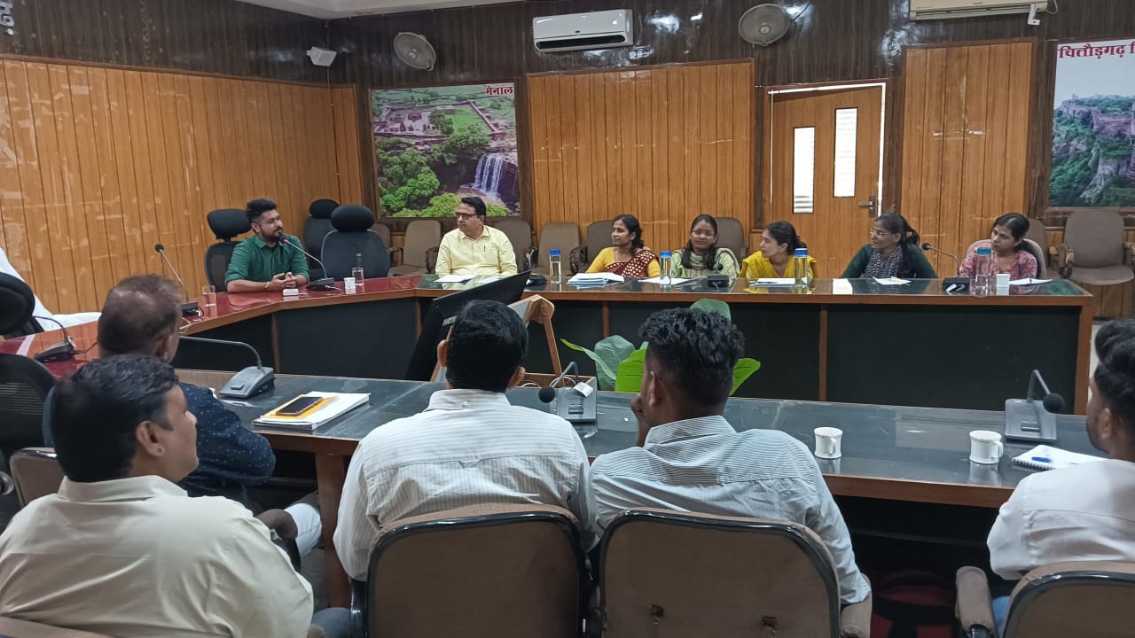 चित्तौड़गढ़ - नव नियुक्त कनिष्ठ सहायकों को दिया गया एक दिवसीय प्रशिक्षण