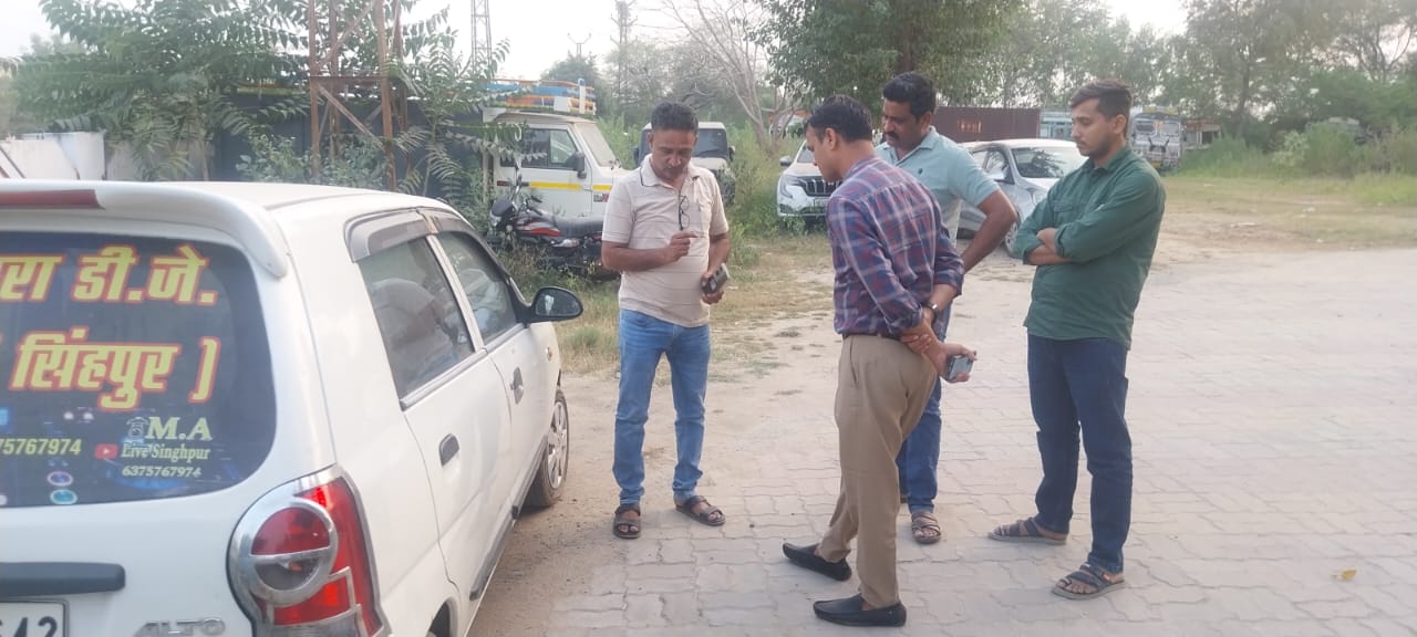 चित्तौड़गढ़ - चलती कार पर फिल्मी स्टाइल में फायरिंग, 24 घंटे बाद पहुंची एफएसएल टीम