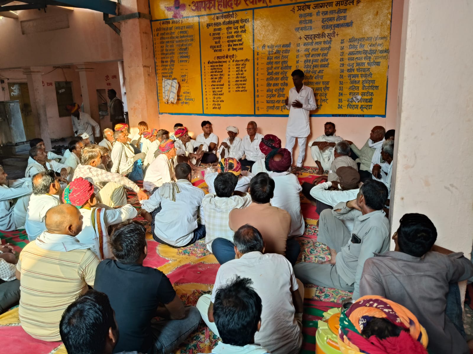 चित्तौड़गढ़ - धनगर पूर्बिया गाडरी समाज के गंगरार चौखला की कार्यकारिणी गठित हुई