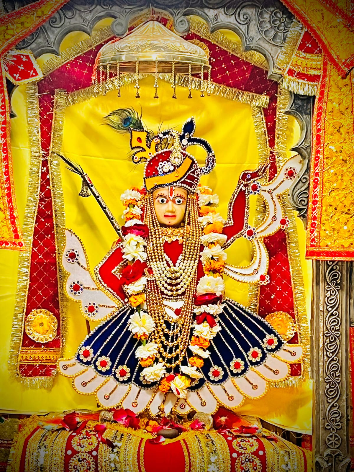 चित्तौड़गढ़ / कपासन - भगवान श्री रणछोड़ राय जी की दिव्य बारात 2 नवंबर को धमाना से कोटड़ी जाएगी
