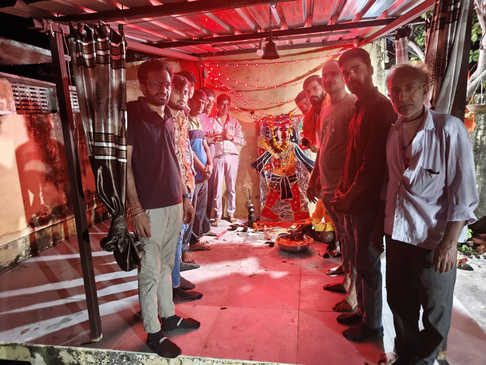 चित्तौड़गढ़ / चिकारड़ा - हनुमान मंदिर पर अन्नकूट महोत्सव का हुआ आयोजन