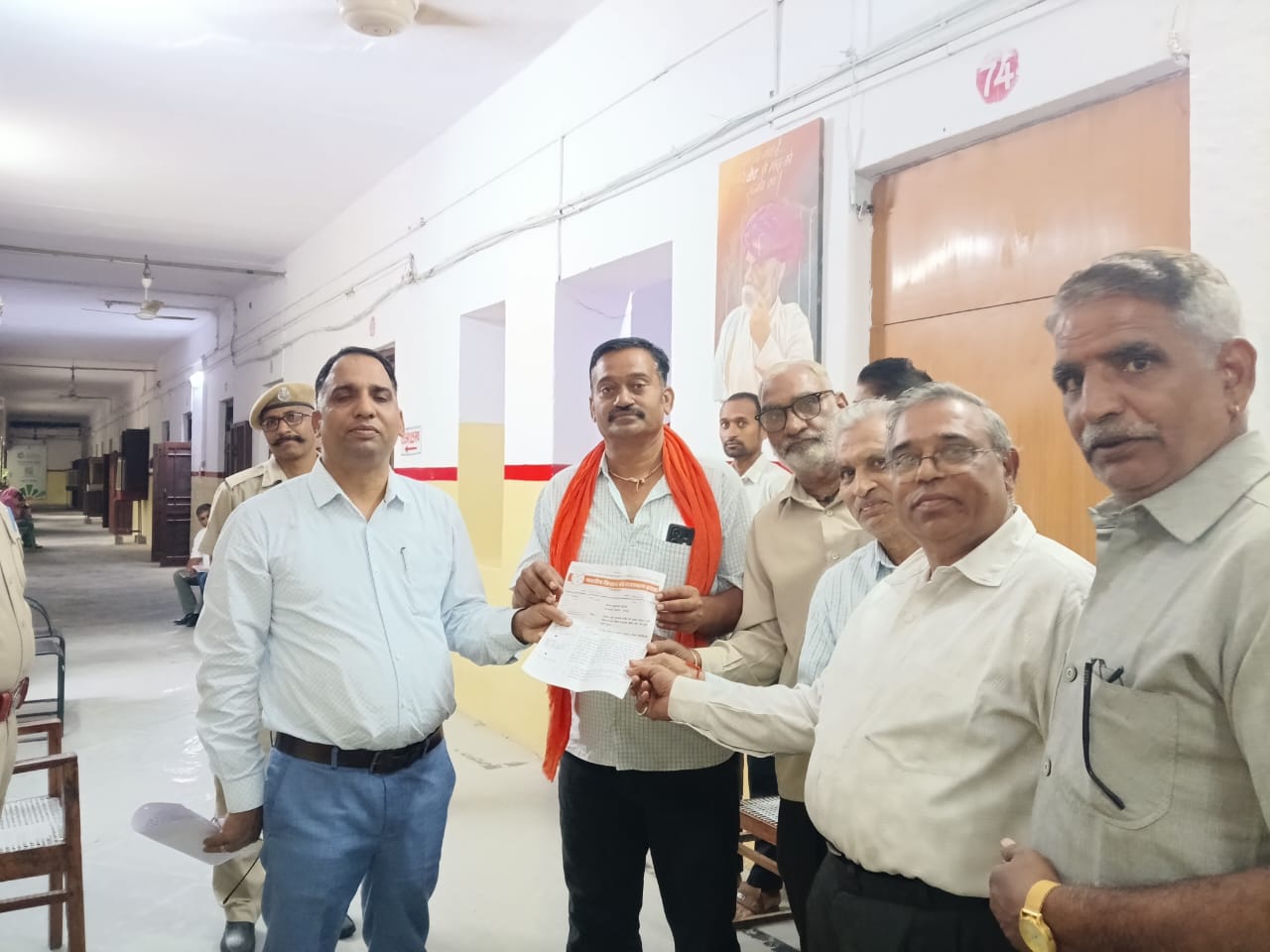 चित्तौड़गढ़ - सात सूत्री मांगों को लेकर भारतीय किसान संघ ने सौंपा ज्ञापन   