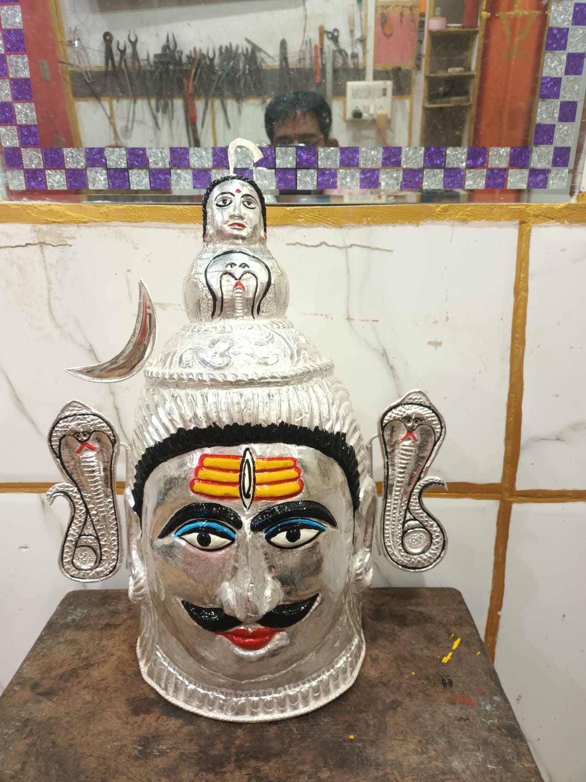 चित्तौड़गढ़ / बस्सी  - हस्तकला को जीवंत रख रहे बस्सी के आभूषण कारीगर गणपत सोनी