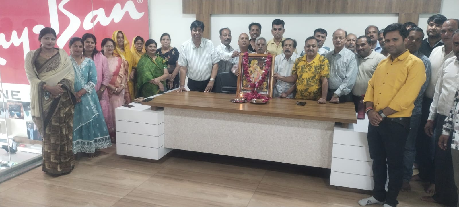 चित्तौड़गढ़ - सुवालका समाज ने मनाई कार्तवीर्य भगवान सहस्त्रबाहु अर्जुन की जयंती