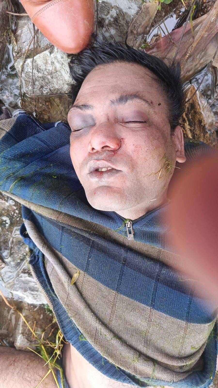 चित्तौड़गढ़ - बेडच नदी में रेलवे पुलिया के नीचे मिला अज्ञात का शव, शिनाख्त में जुटी पुलिस