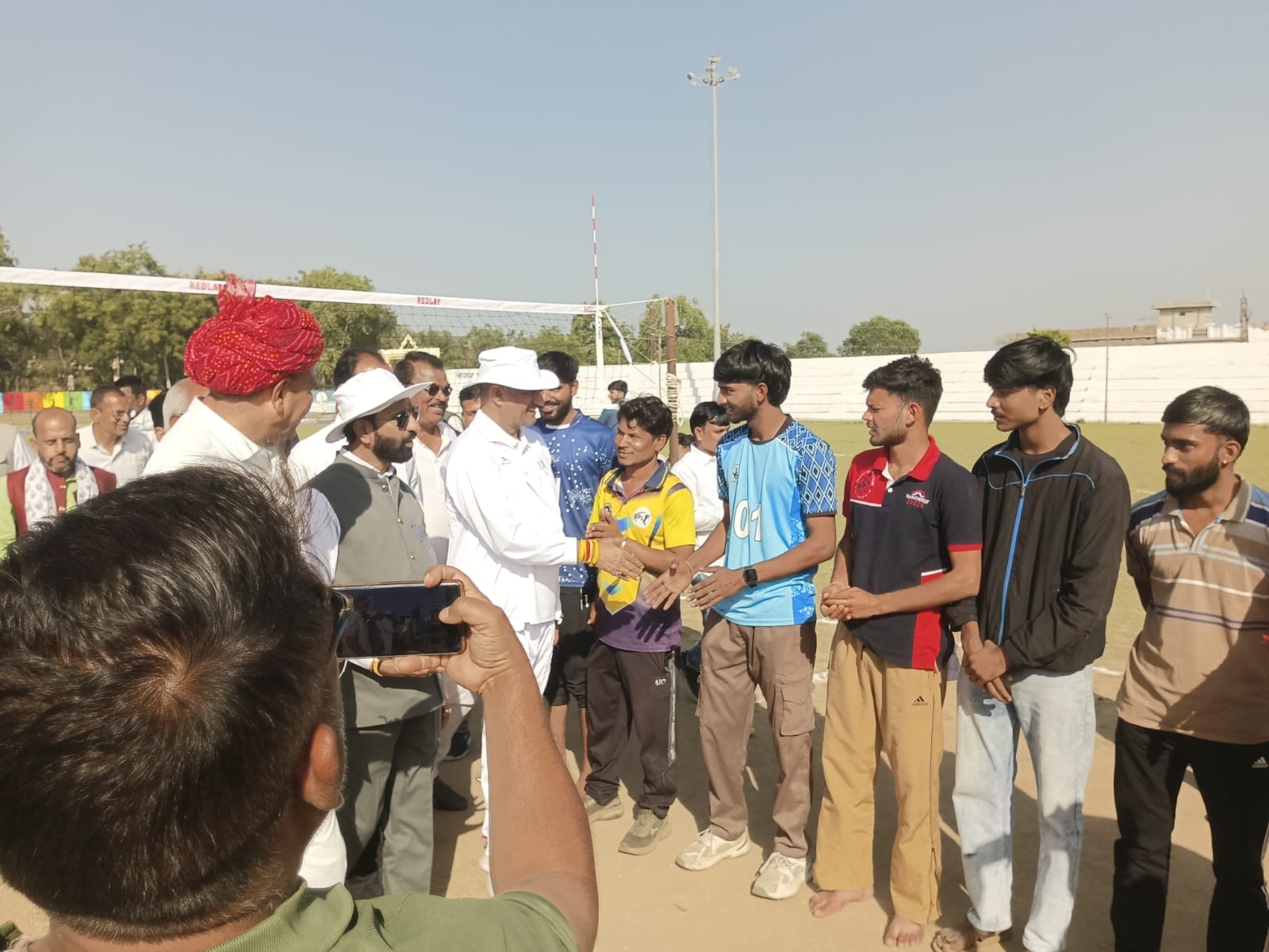 चित्तौड़गढ़ / कपासन - सांसद खेल महोत्सव के तहत ब्लॉक स्तरीय खेलकूद प्रतियोगिता का किया शुभारंभ