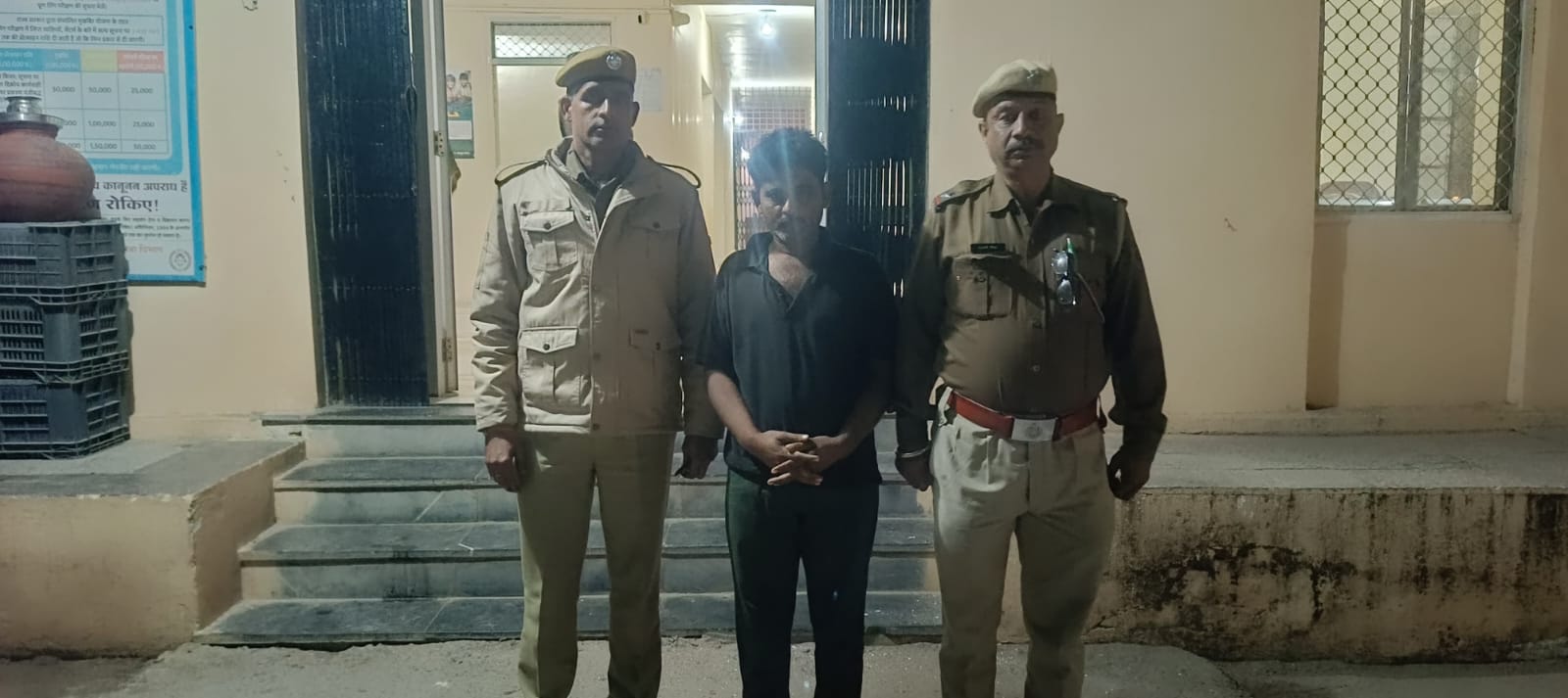 चित्तौड़गढ़ - चोरी की वारदात का खुलासा, एक आरोपी गिरफ्तार