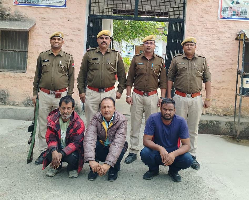 चित्तौड़गढ़ / निंबाहेड़ा - एमपी के तीन स्थाई वारण्टी गिरफ्तार, सात वारंटों का निस्तारण