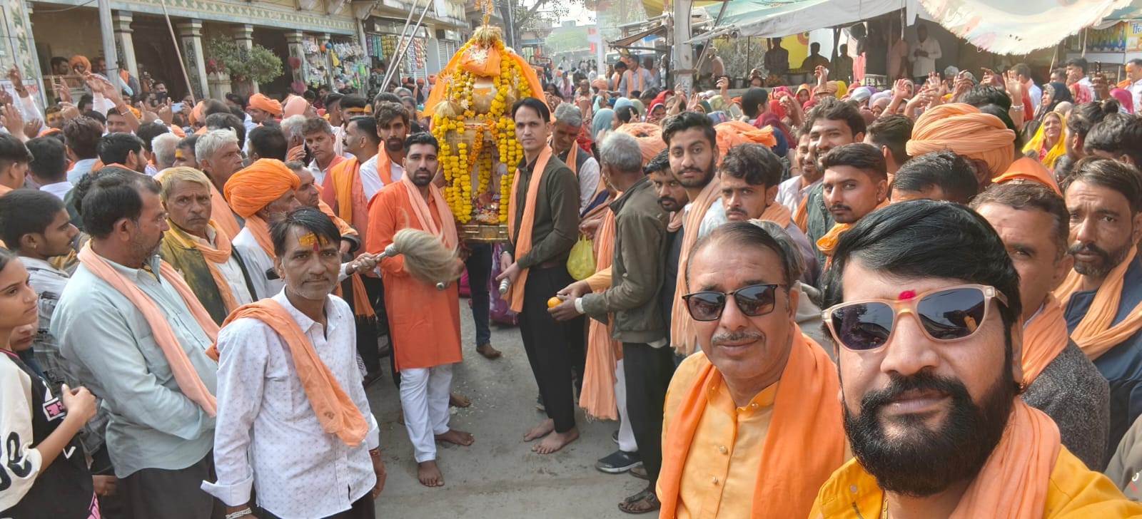 चित्तौड़गढ़ / राशमी - दत्तात्रेय जयंती पर निकाली शोभायात्रा   