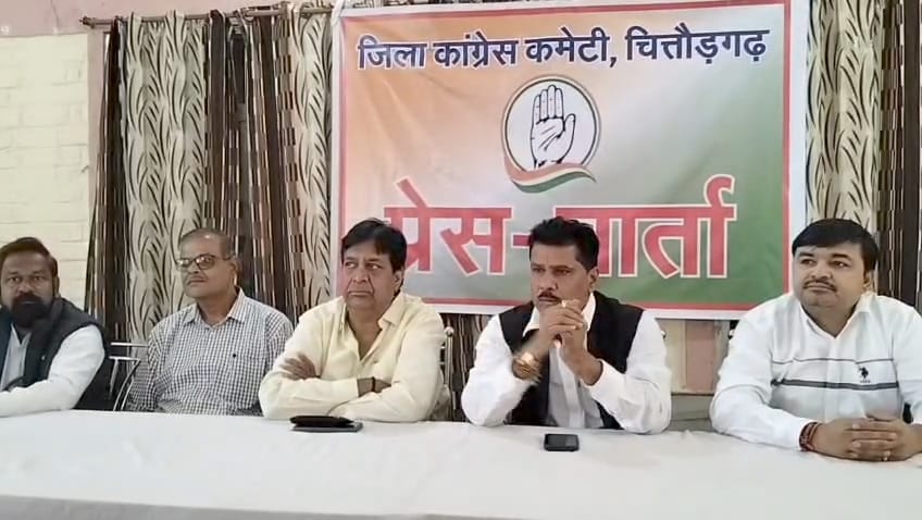 चित्तौड़गढ़ - कांग्रेस जिला अध्यक्ष प्रमोद सिसोदिया का शपथ ग्रहण समारोह रविवार को