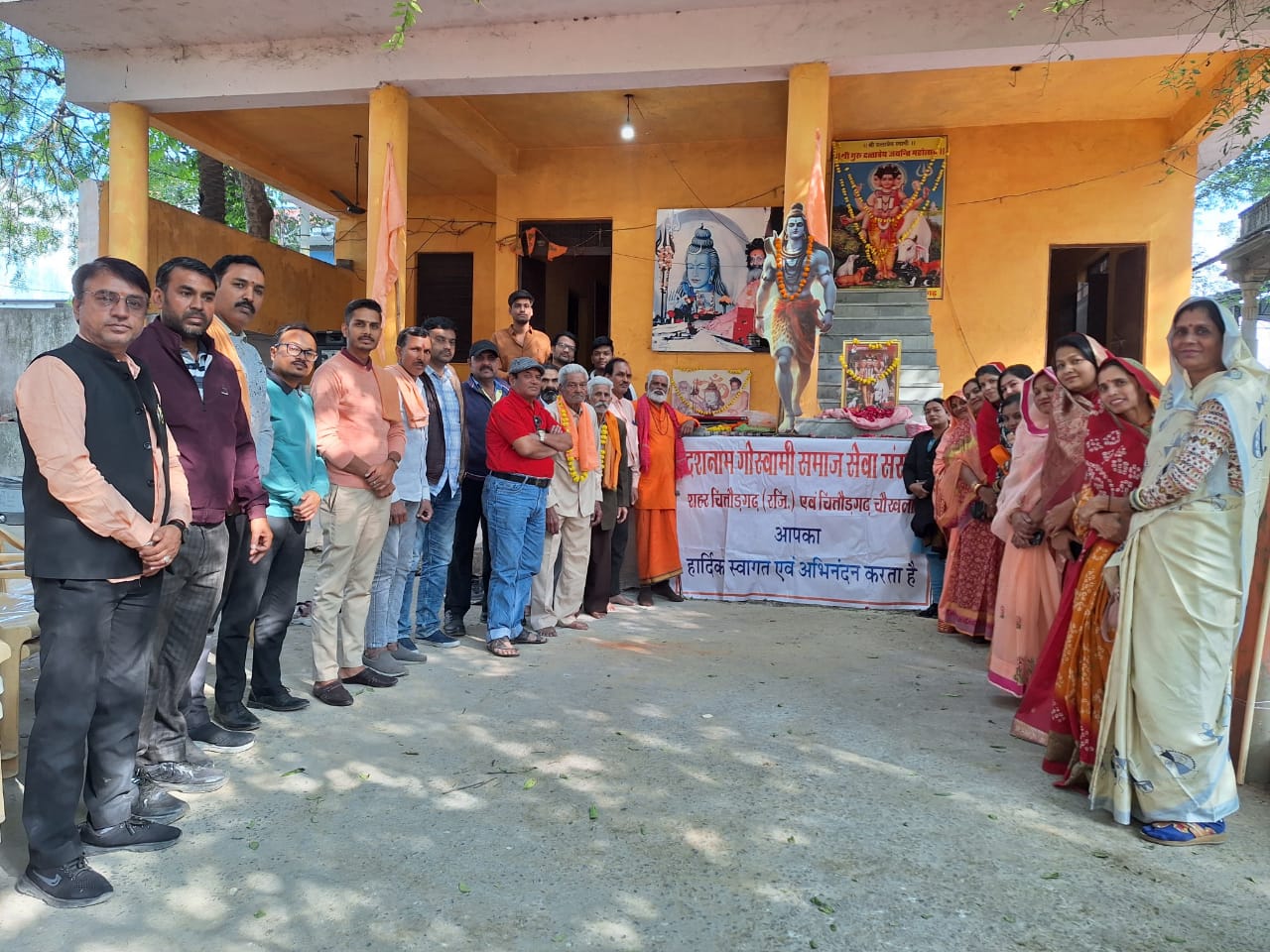 चित्तौड़गढ़ - रामपोल स्थित गुरु महाराज स्थानक से हुआ दत्तात्रेय जन्मोत्सव का आगाज