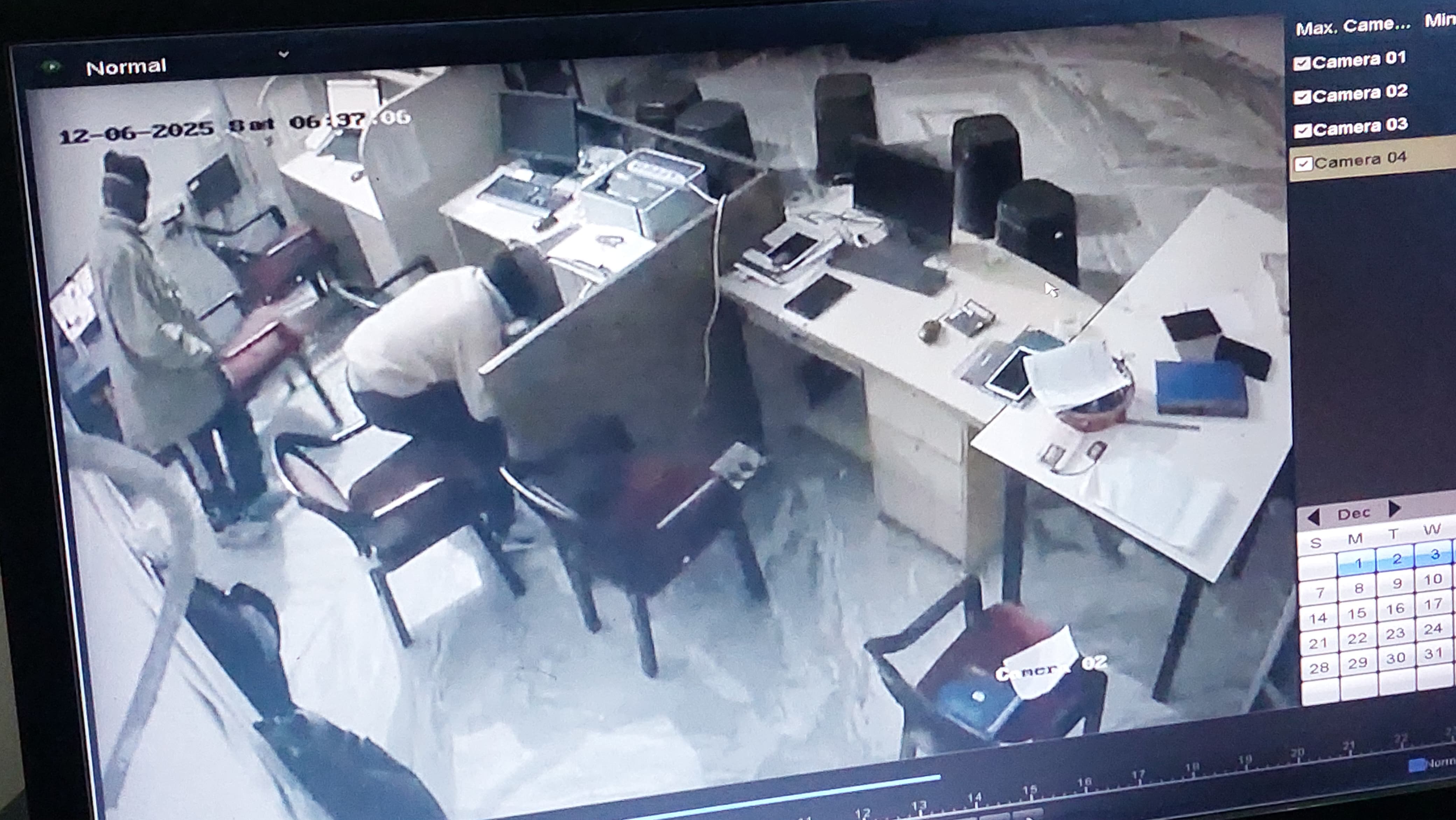 चित्तौड़गढ़ - बैंक में घुसे चोर, तिजोरी तोड़ने का प्रयास